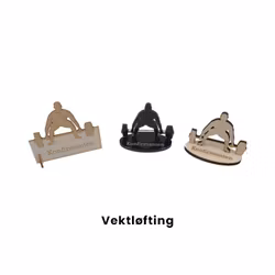 Bordkort Vektløfting