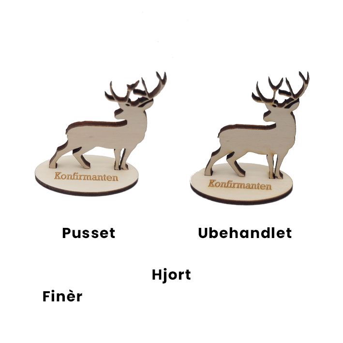 Bordkort Hjort