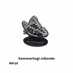 Bordkort Sommerfugl stående