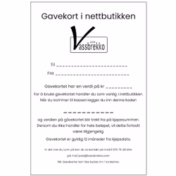 Gavekort