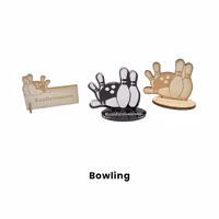 Bordkort bowling