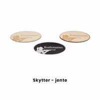 Bordkort skytter - jente