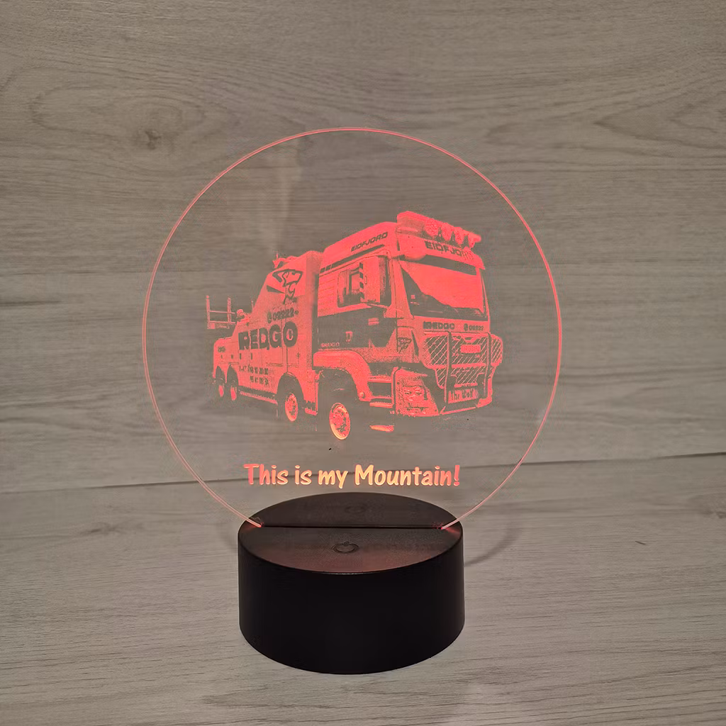 Led lampe The Wolf