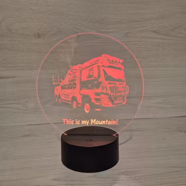 Led lampe The Wolf