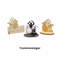 Bordkort - Trommeslager