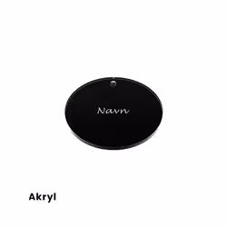 Bordkort - Stilren - Sirkel