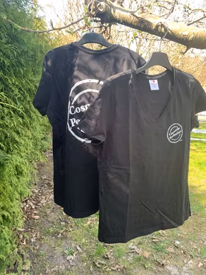 T-shirt med logga