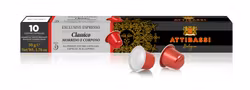 Attibassi Classico aluminium Nespresso kapslar