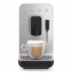Smeg Kaffeevollautomat, Milchaufschäumer Ganz schwarz