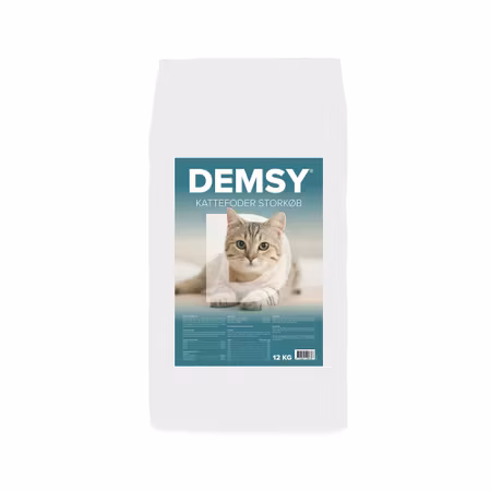 Demsy Kattfoder - Storköp - 12 kg