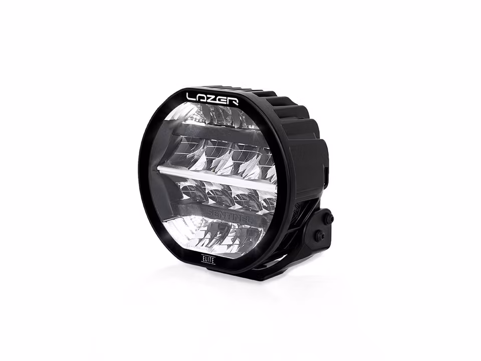 Led extraljus 7 tum - Lazer Sentinel Elite med positionsljus