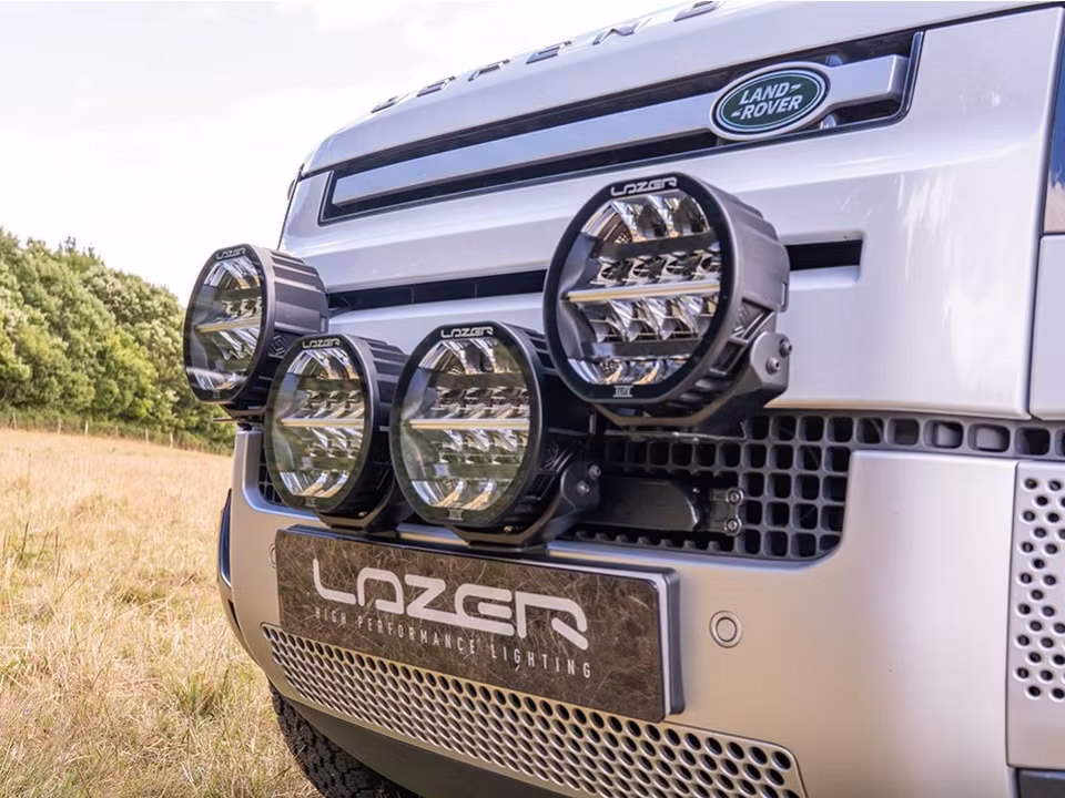 Led extraljus 7 tum - Lazer Sentinel