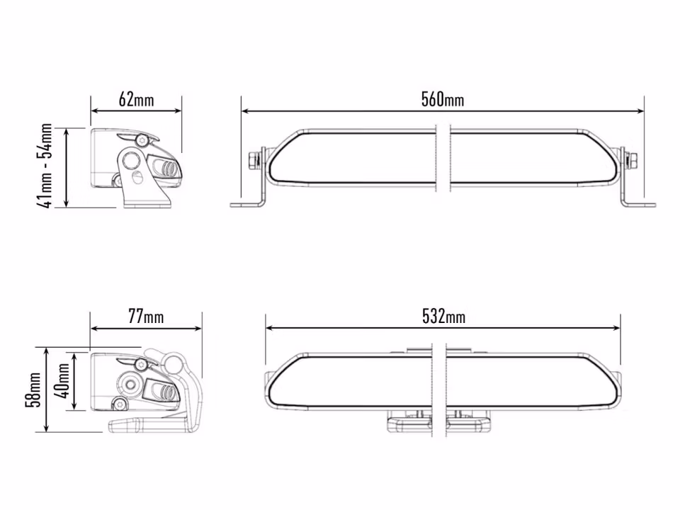 Lazer Linear 18 Elite low beam assist