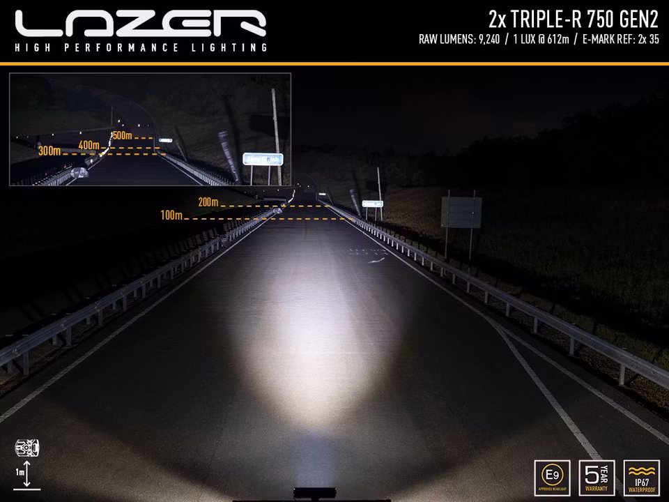 Lazer Grillkit Triple-R 750 Elite Ford Transit Custom 18-