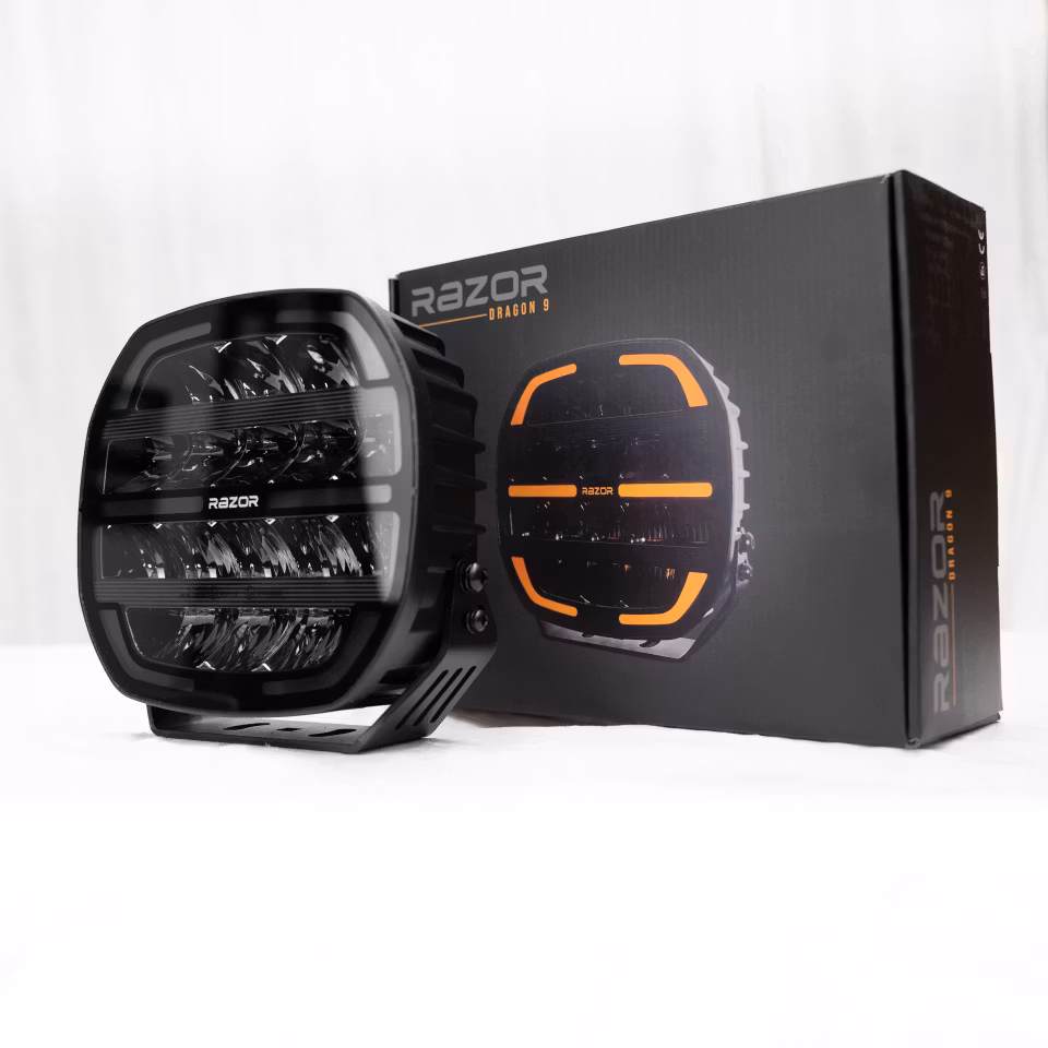 LED Extraljus Razor Dragon 9" 160W