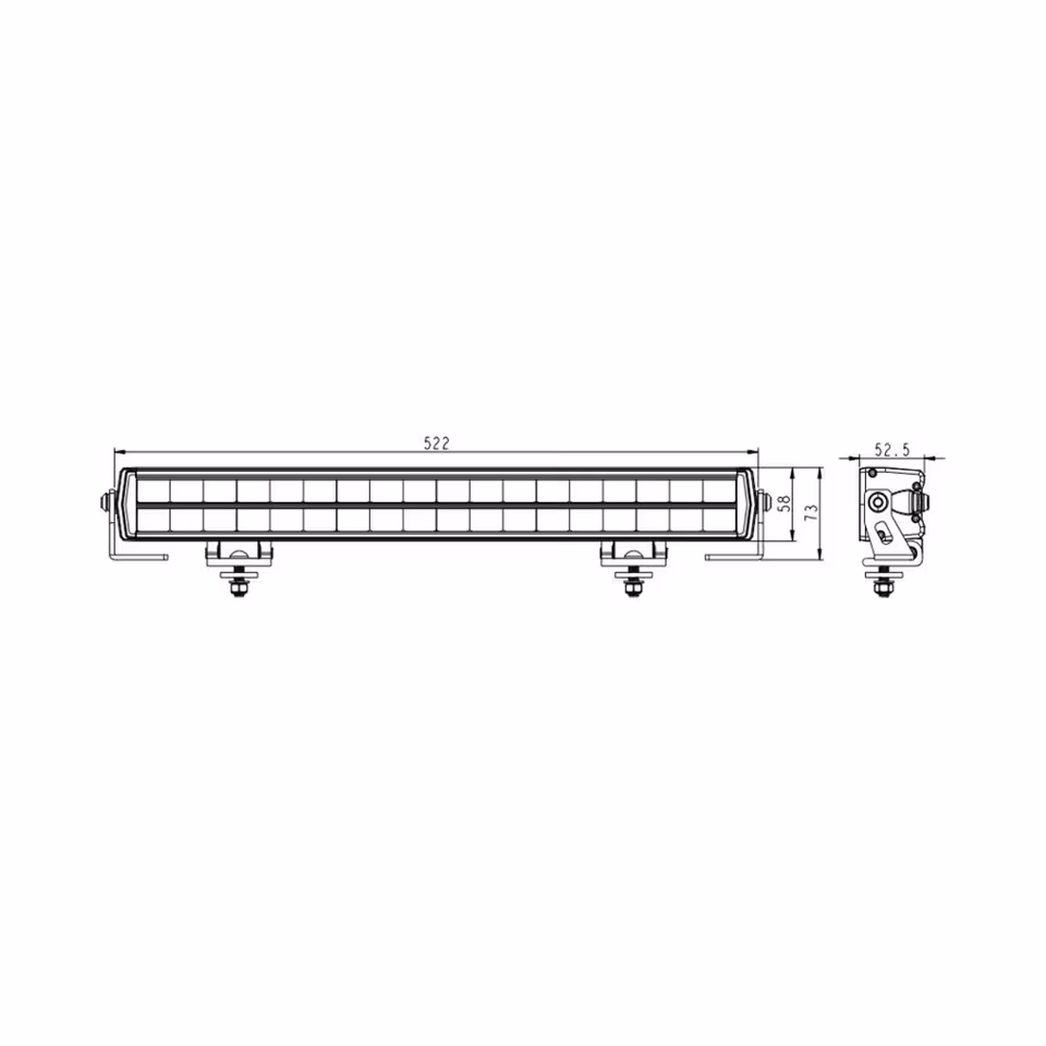 Ledramp 20 tum - Razor Driver Edition Dubbelrad