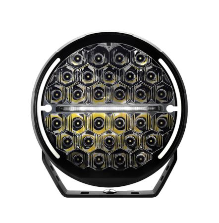 Led extraljus 9 tum - Flextra IceX med värmelins