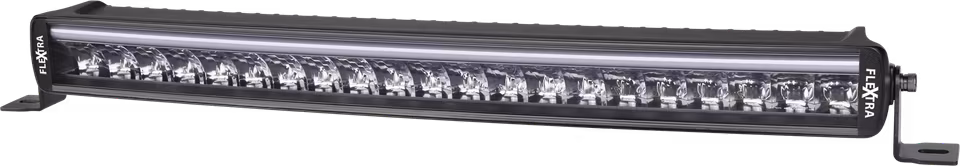 Ledramp Curved, 20 tum - Flextra med positionsljus
