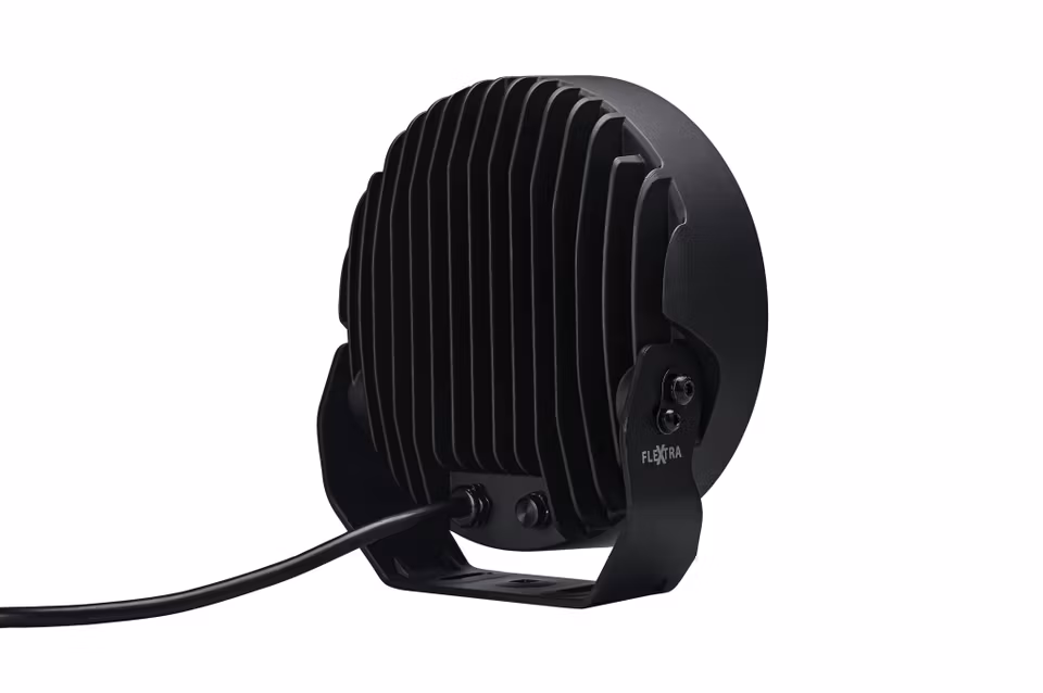 Led extraljus 9 tum - Flextra Predator med positionsljus