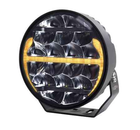 Led extraljus 9 tum - Flextra Predator med positionsljus