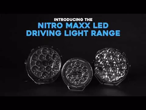 Led extraljus 9 tum - Ultra Vision Nitro Maxx Combo 2-pack