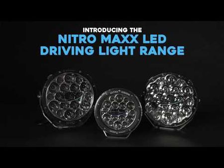 Led extraljus 9 tum - Ultra Vision Nitro Maxx Combo 2-pack