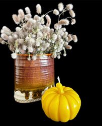 Bivaxljus Pumpkin Stor