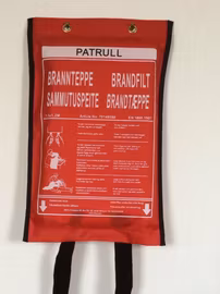 Brandfilt - Stop Fire, Herbarium grön
