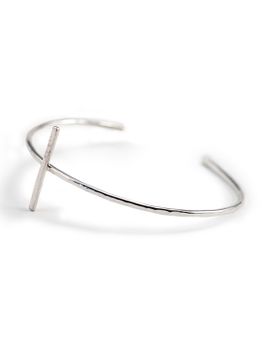 Armband Kors återvunnet silver