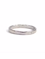 Ring återvunnet silver