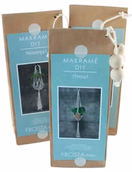 Väggbonad makramé Lönn, DIY