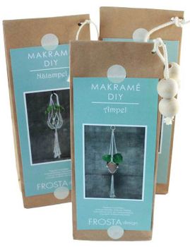 Väggbonad makramé Tussilago, DIY
