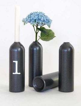 Vas | ljusstake av brandsläckare, antracit
