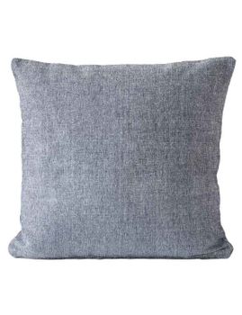 Kuddfodral återvunnen textil, marin