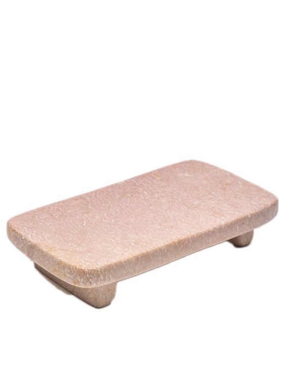 Litet fat av täljsten, rosa