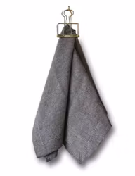 Servetter bruna i 2-pack av återvunnen textil