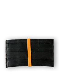 Kortfodral orange, återvunnet gummi