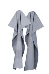 Handduksset Hugo återvunnet material, silver/grå