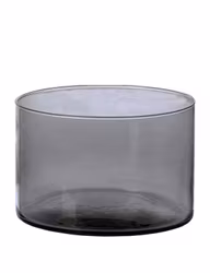 Skål återvunnet glas, mauve