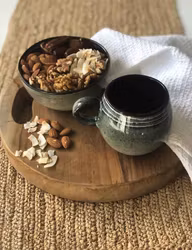 Skärbräda/bricka i teakrot