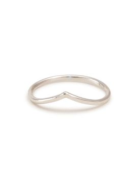 V-ring återvunnet silver