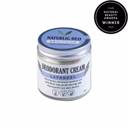 Naturlig Deo Lavendel 60 ml-Krämdeo utan tillsatser