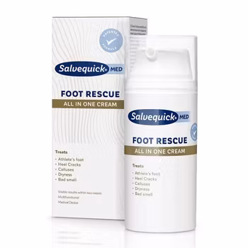 Salvequick Foot Rescue 100ml-Effektiv fotsalva mot svamp och förhårdnader