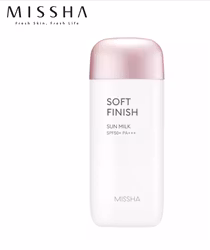 MISSHA Soft Finish Sun Milk SPF50+/PA+++, 70 ml, kort datum 50% rabatt!