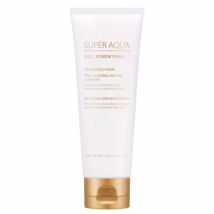 Ansiktstvätt: MISSHA Super Aqua Cell Renew Snail Cleansing Foam