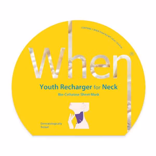 When Youth Recharging for Neck Bio Cellulose Sheet Mask