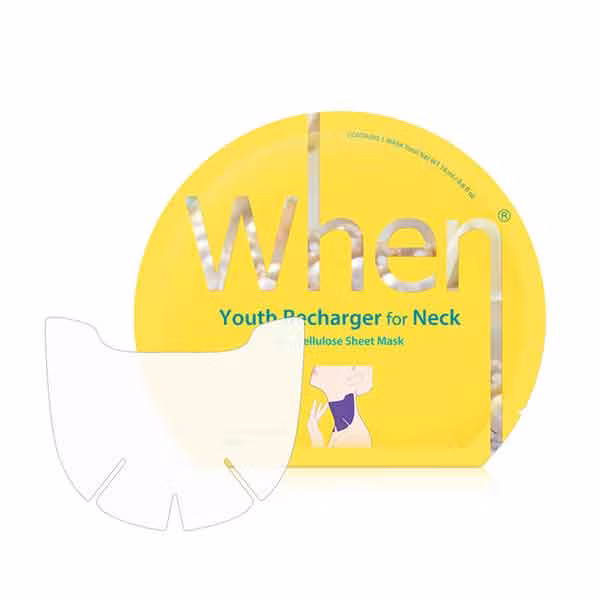When Youth Recharging for Neck Bio Cellulose Sheet Mask