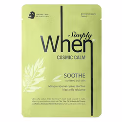 Simply WHEN Cosmic Calm Soothe Sheet Mask, kort datum - 70% rabatt!