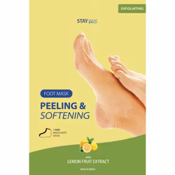 Stay Well Vegan Peeling & Softening Foot Mask