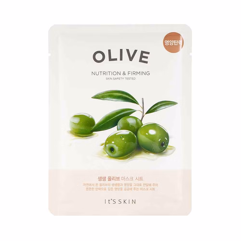 It's Skin The Fresh Mask Sheet - Olive - Nutrition & Firming